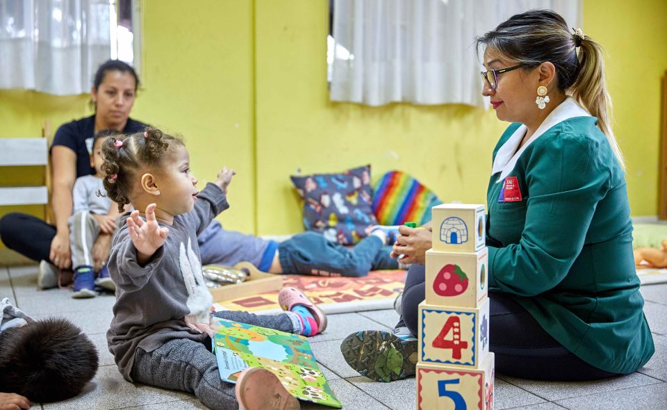 Pintando con los patroncitos