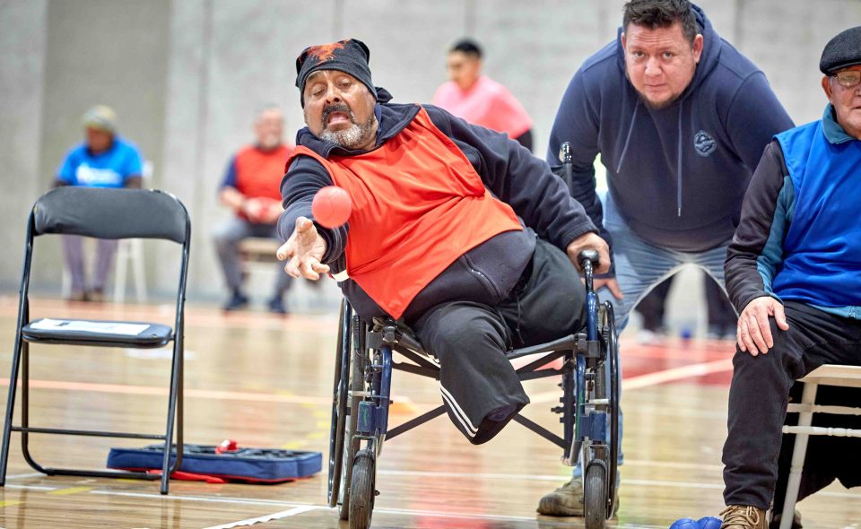 Boccias para mayores