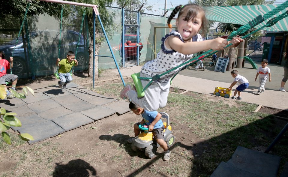 Toldos para patio infantil