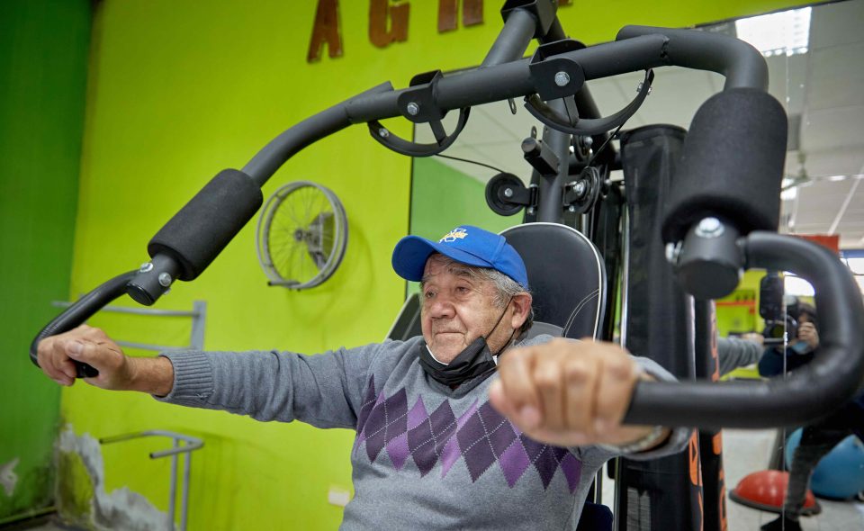 Máquinas de ejercicio para rehabilitación