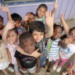 Renovación piso comedor infantil