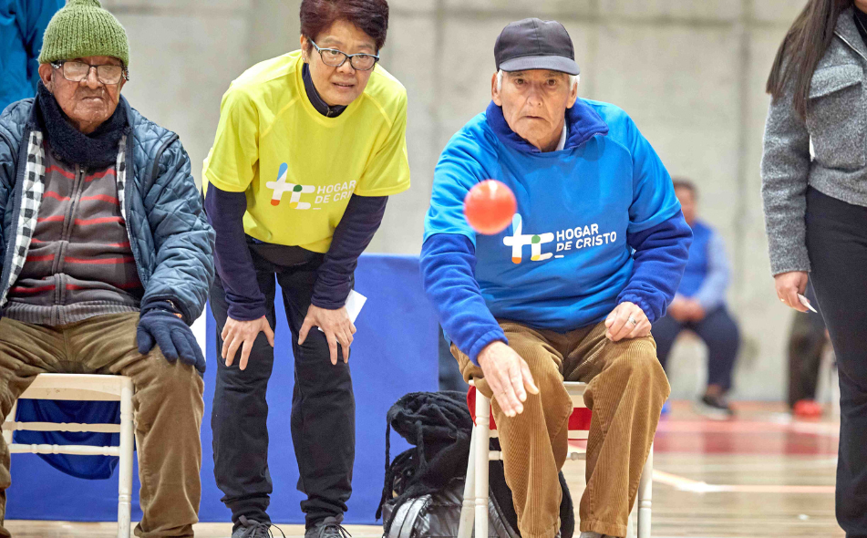 Activos con las boccias