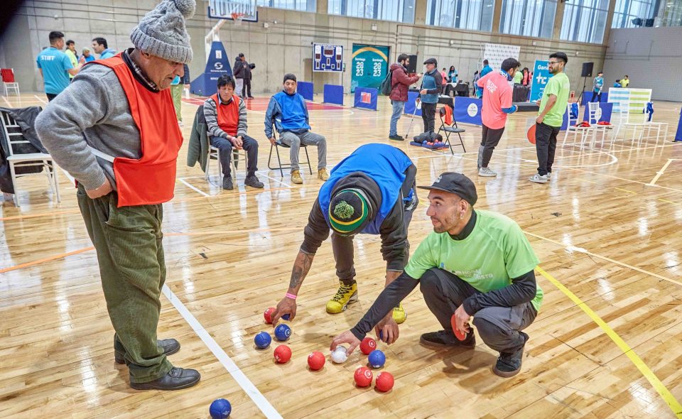 Boccias para mayores