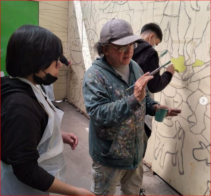 MURAL POR LA CONMEMORACIÓN DE LOS DERECHOS HUMANOS