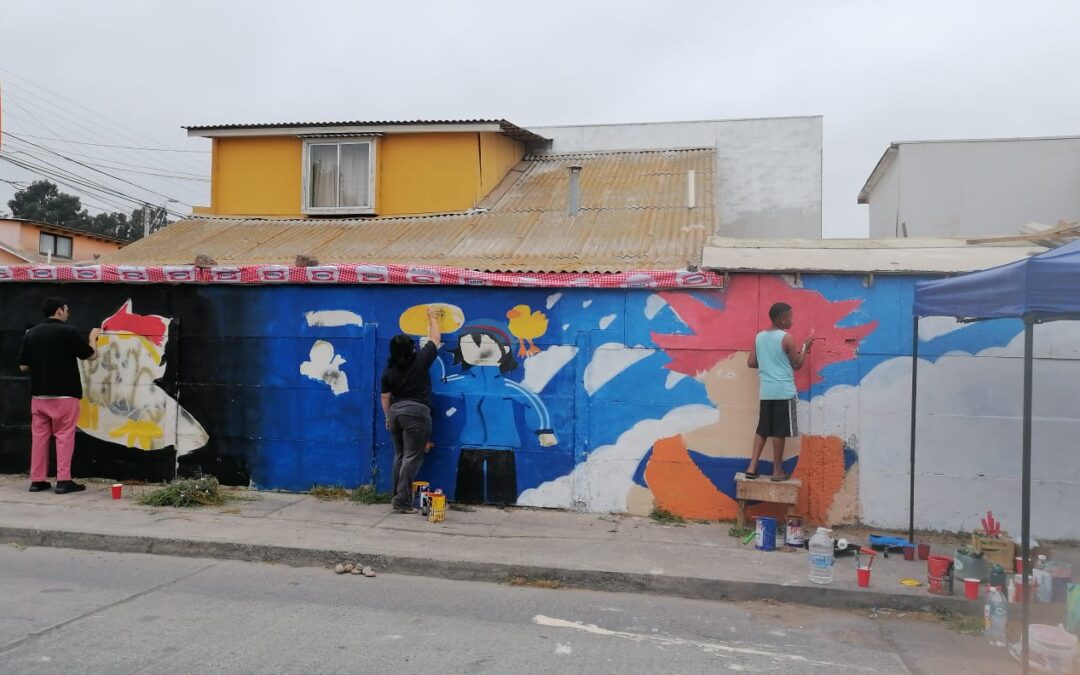 En La Serena: Arte y muralismo para cuidar el mundo