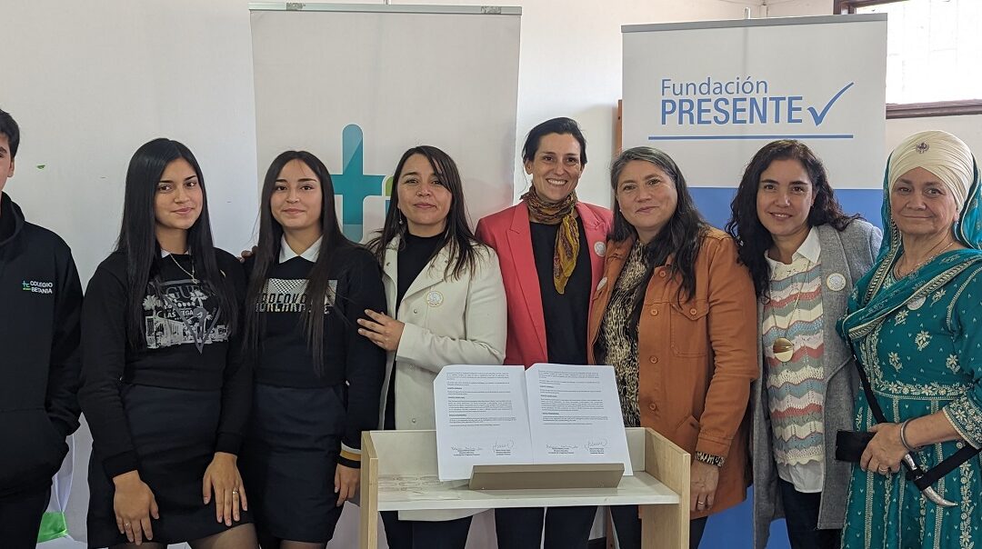 Súmate y Presente entablan alianza para fomentar la asistencia escolar