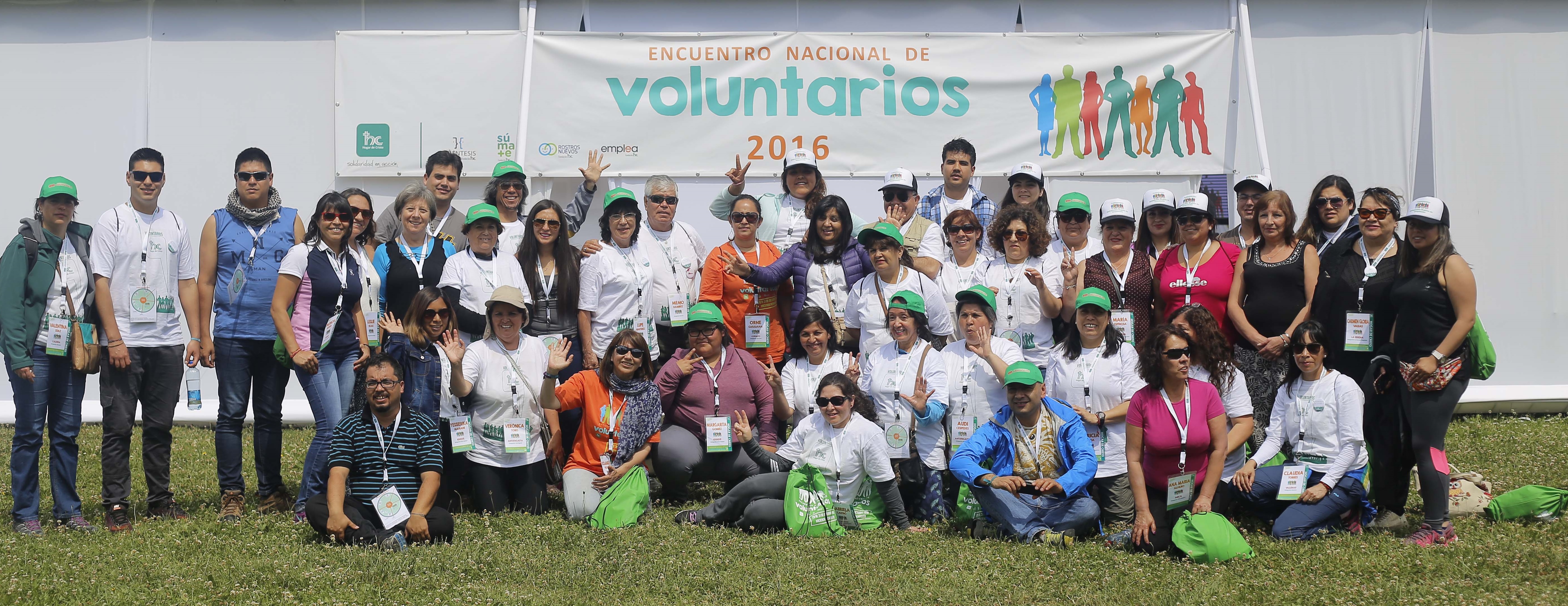 Primer Encuentro Nacional de Voluntarios Hogar de Cristo