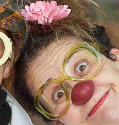 La dupla clown que humaniza el Sótero del Río