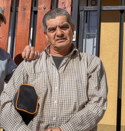 Jorge: “Soy yo, mi carné y mi mochila”