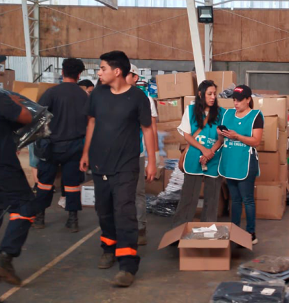 Incendios en Biobío y Ñuble: Empresas se movilizan junto al Hogar de Cristo