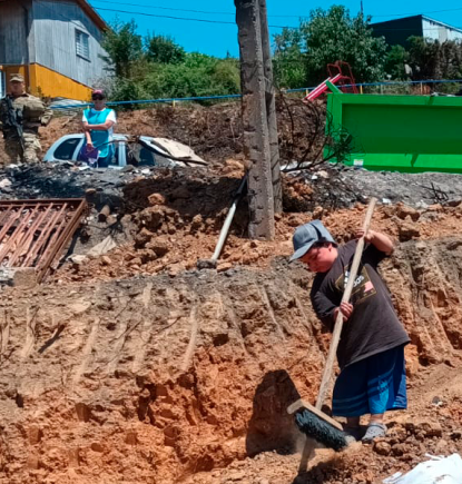 En El Pino: “Vestimos” las 2 primeras casas para volver a empezar