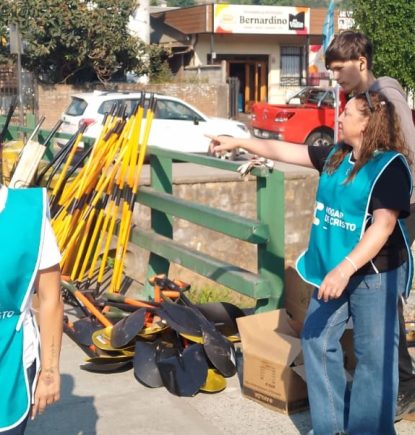 Incendios: ¡Ya entregamos los primeros kits de remoción de escombros!