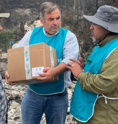 Todos Juntos para reconstruir y ayudar. Dona, participa, ayuda.