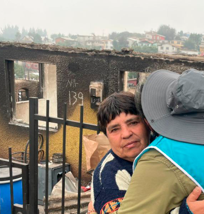 Merita Pinto: “Necesitamos al menos una mediagua”