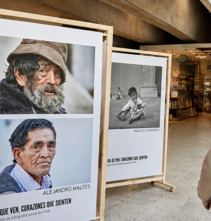 “Ojos que ven, corazones que sienten”: Hogar de Cristo expone en el Centro Cultural La Moneda