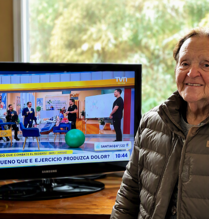 María Angélica necesitaba una radio y recibió un televisor