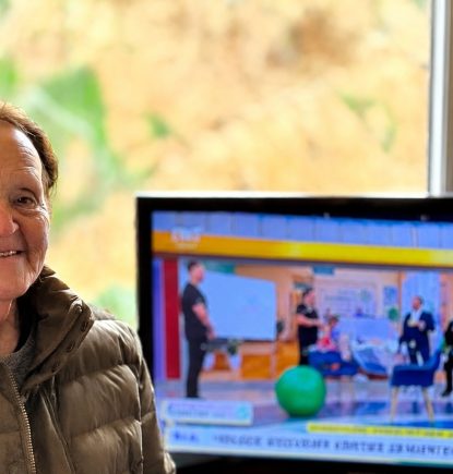 María Angélica necesitaba una radio y recibió un televisor