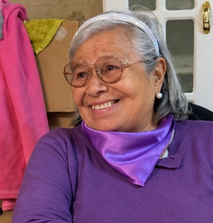María Angélica González: “Soy la alegría del Hogar de Cristo”